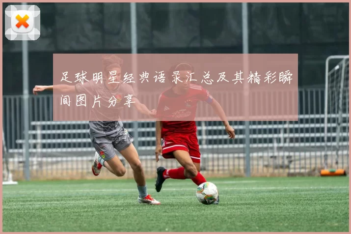 足球明星经典语录汇总及其精彩瞬间图片分享